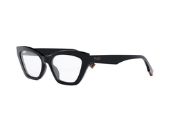 Fendi Way Black Cat Eye Eyeglasses