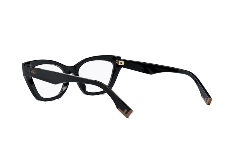 Fendi Way Black Cat Eye Eyeglasses