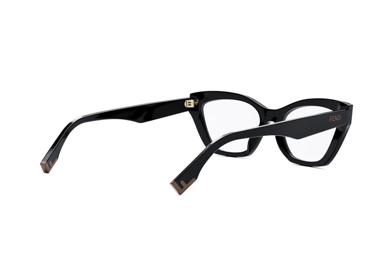 Fendi Way Black Cat Eye Eyeglasses