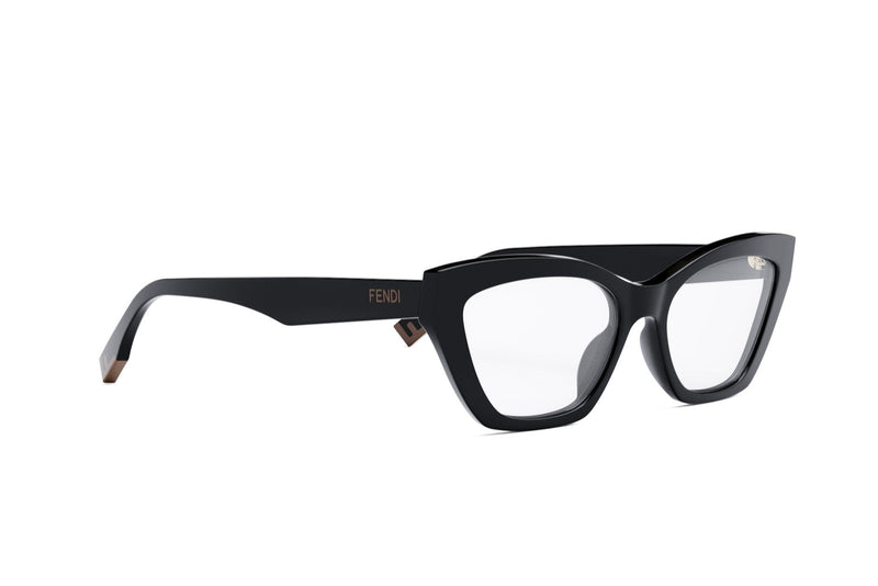 Fendi Way Black Cat Eye Eyeglasses