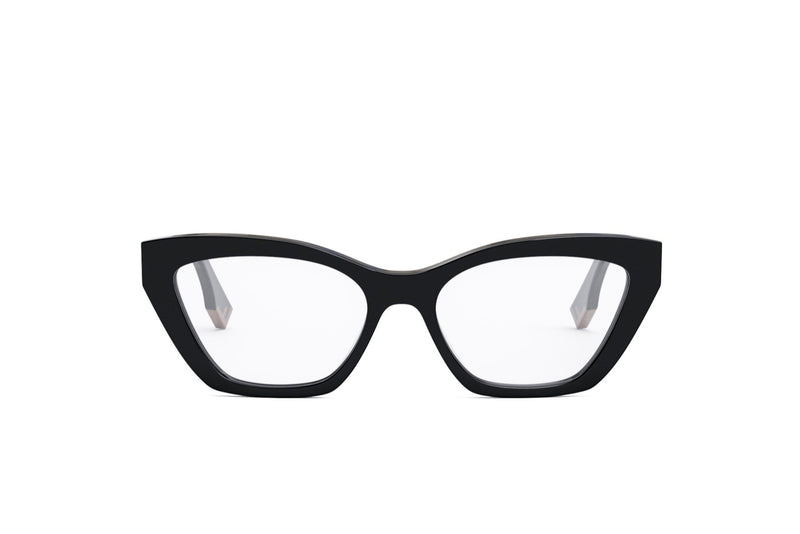 Fendi Way Black Cat Eye Eyeglasses