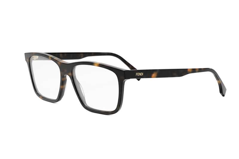 Fendi Fine Rectangular Eyeglasses