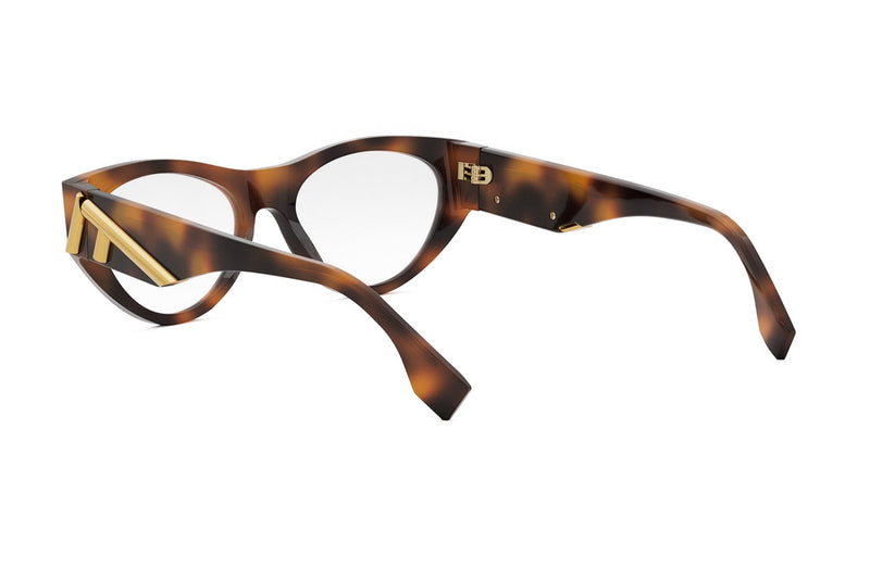 Fendi First Havana Cat Eye Eyeglasses