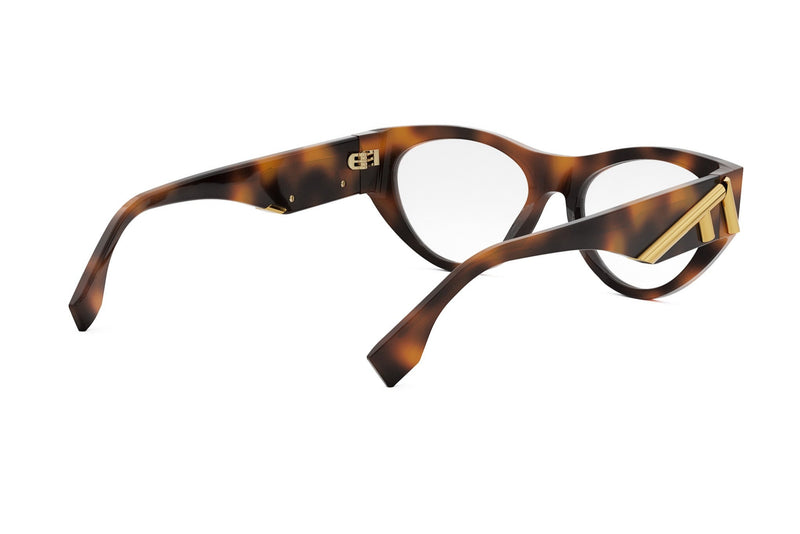 Fendi First Havana Cat Eye Eyeglasses