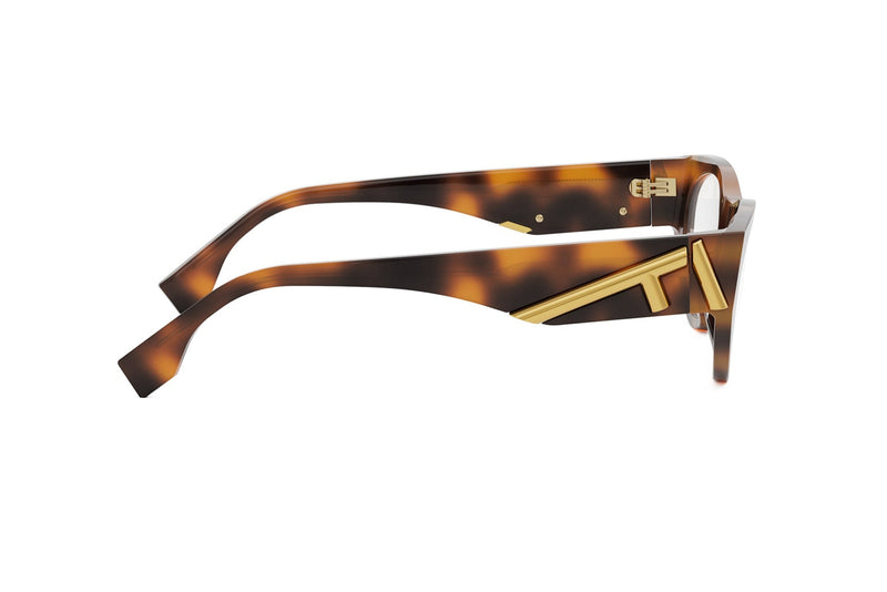 Fendi First Havana Cat Eye Eyeglasses