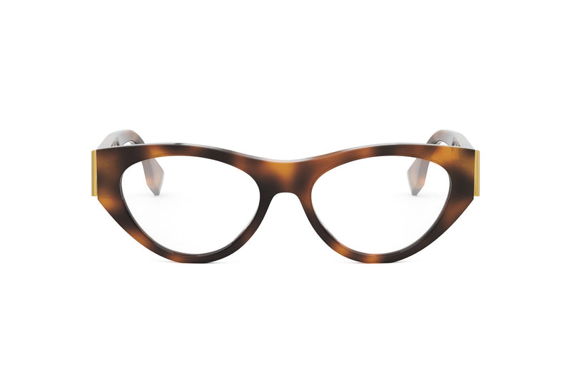 Fendi First Havana Cat Eye Eyeglasses