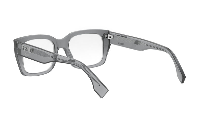 Fendi Roma Grey Square Eyeglasses