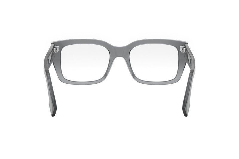 Fendi Roma Grey Square Eyeglasses
