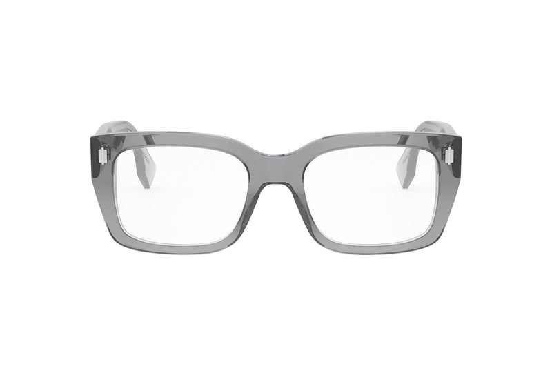 Fendi Roma Grey Square Eyeglasses