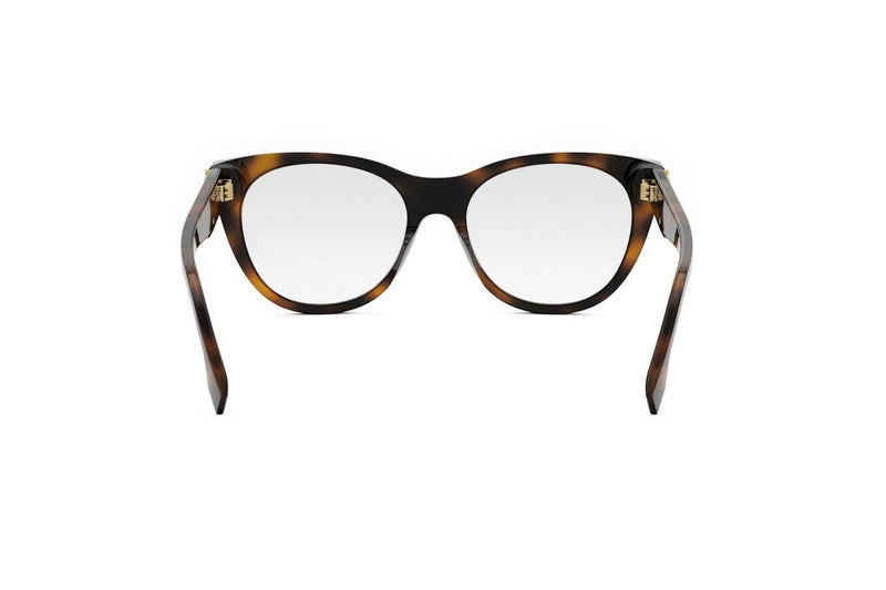 Fendi First Havana Round Eyeglasses