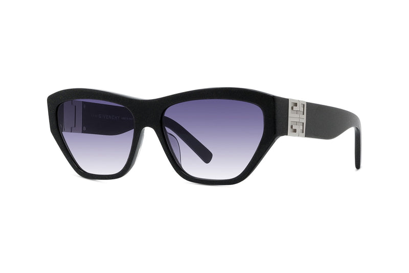4G Black Cat-Eye Sunglasses