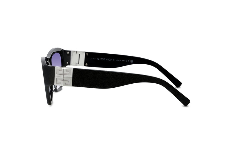 4G Black Cat-Eye Sunglasses