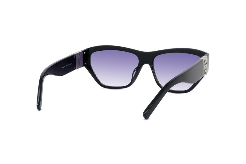 4G Black Cat-Eye Sunglasses