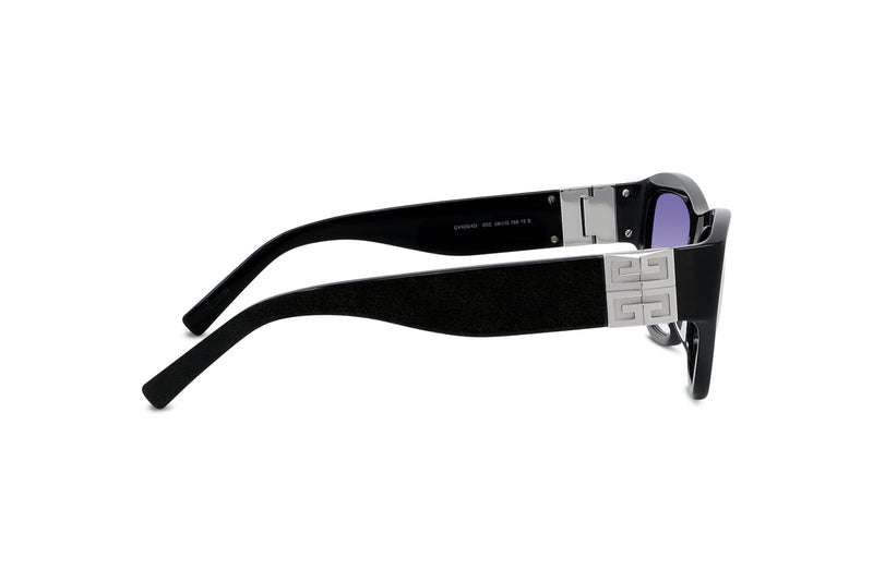 4G Black Cat-Eye Sunglasses