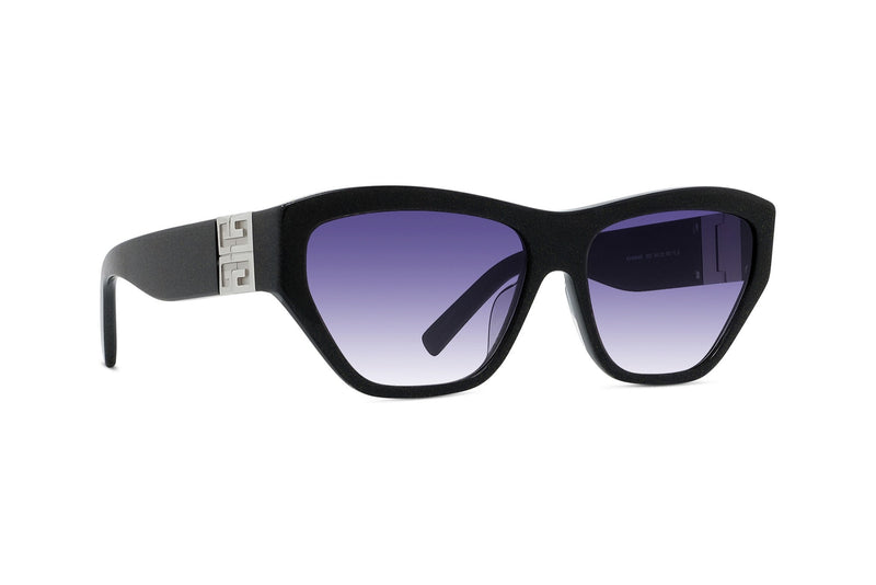 4G Black Cat-Eye Sunglasses
