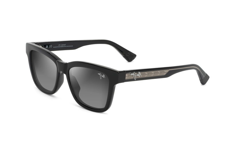 Maui Jim - Hanohano (Shiny Black/Translucent Light Grey  display picture 1