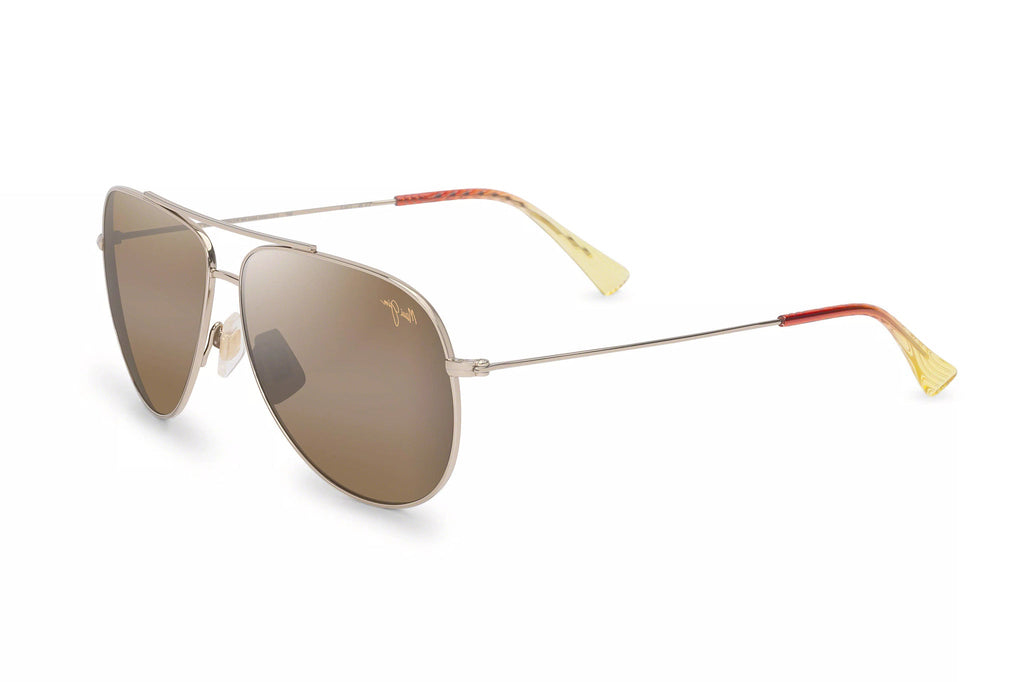 Maui Jim - Hau'oli XL (Shiny Light Gold w/ Orange & Yellow) – Good