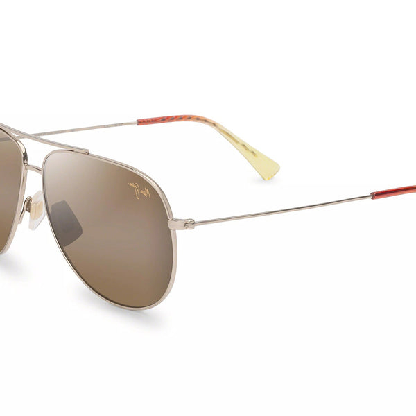 Maui Jim - Hau'oli XL (Shiny Light Gold w/ Orange & Yellow) – Good