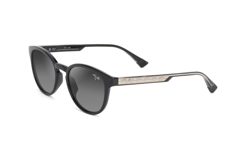 Maui Jim - Hiehie (Shiny Black/Transparent Light Grey)