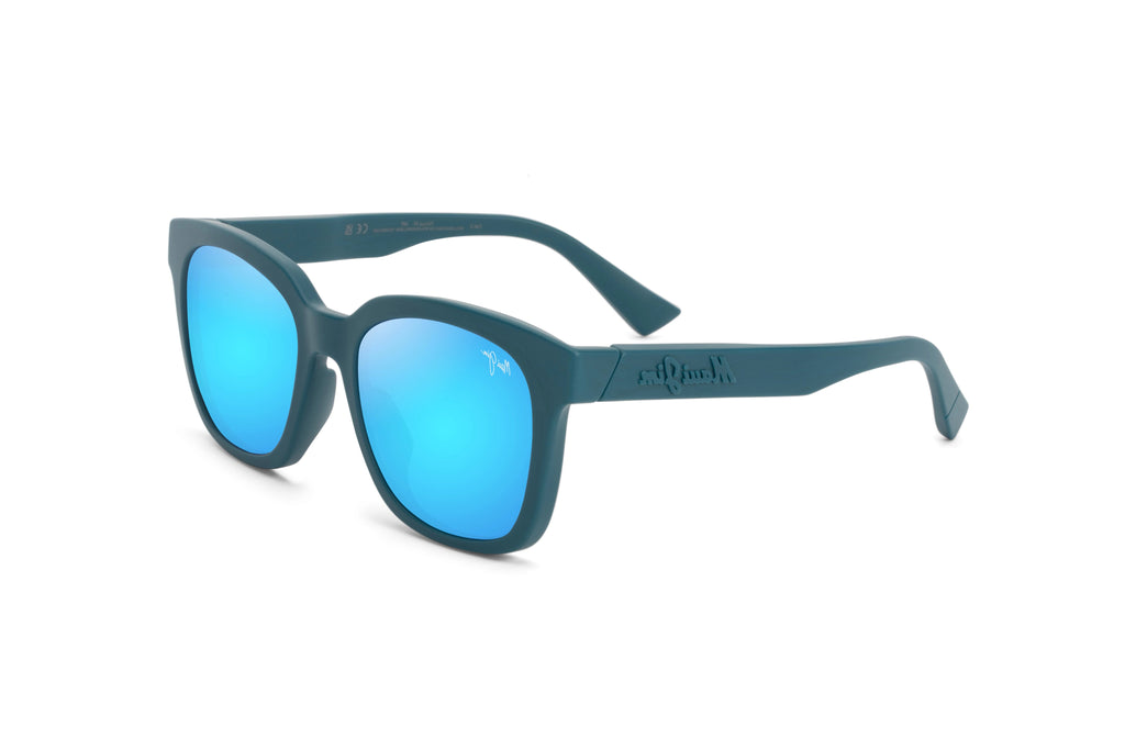 B768 MU SPORTS レア　ポパイ　サイズ　52 Maui Jim - Honua Asian Fit (Matte Petrol Blue) – Good See Co.