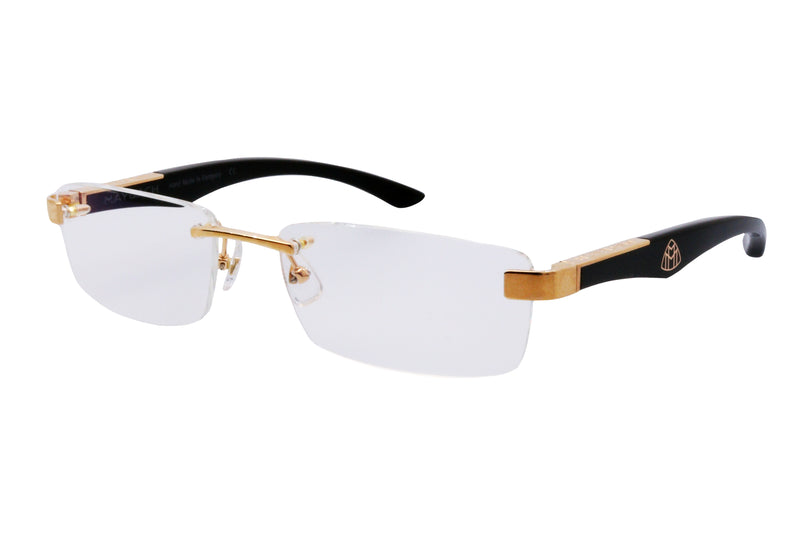 Maybach Eyewear - The Artist III (Rose Gold/Black Piano)