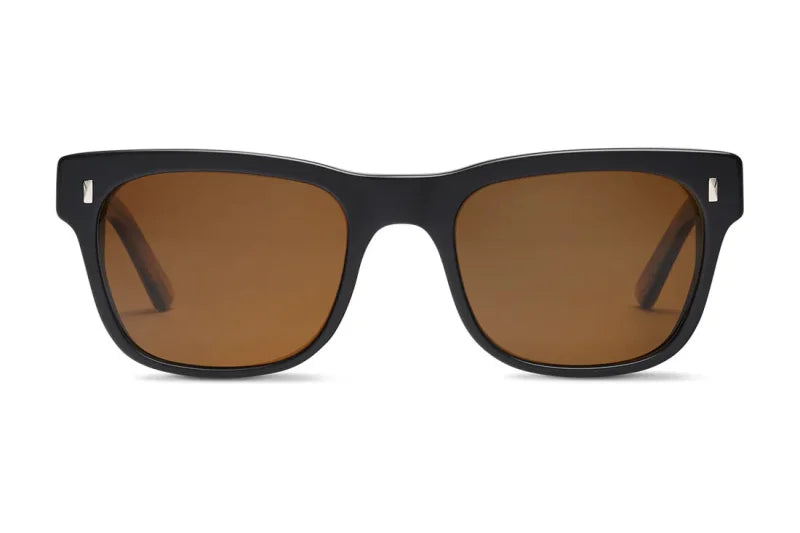 Matte Black Woodgrain | Polarized Deep Brown Glass~hover
