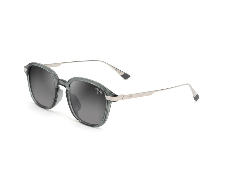 Maui Jim - Ka'ouo Asian Fit (Shiny Translucent Grey w/ Silver