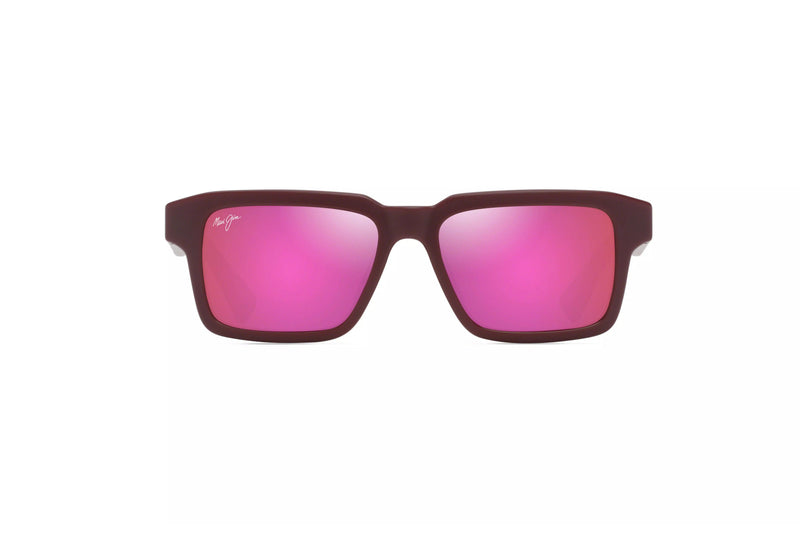Maui Jim Burgundy and Black Sunglasses RS344-04_quarter.jpg?imwidth=900 main image 2