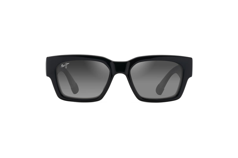 Maui Jim - Kenui (Shiny Black/Translucent Light Grey)