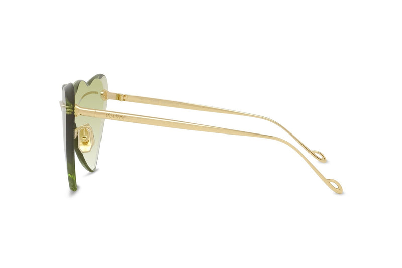 Signature Yellow Heart Shaped Mask Sunglasses