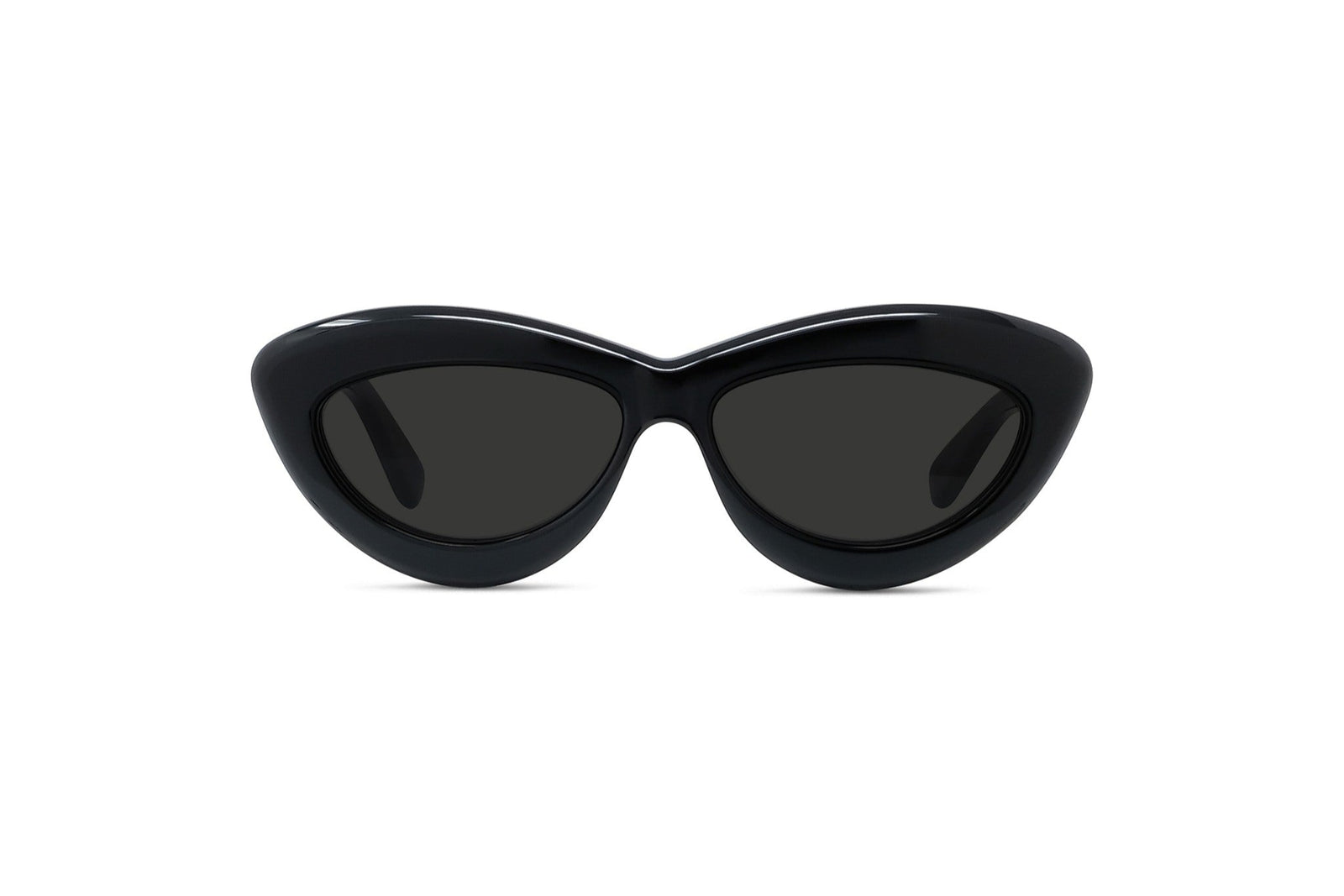 ロエベ ブラック キャットアイ サングラス LW400961 ロエベ ブラック