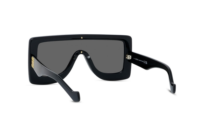 Chunky Anagram Black Mask Sunglasses