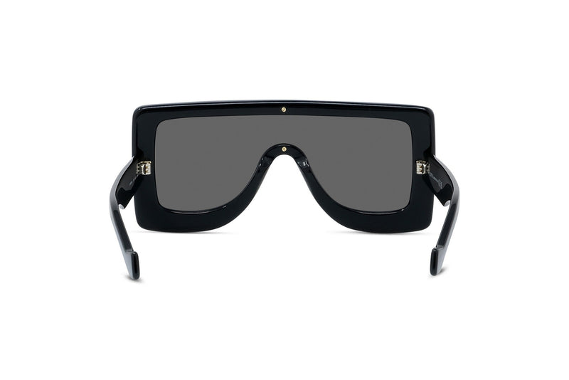 Chunky Anagram Black Mask Sunglasses