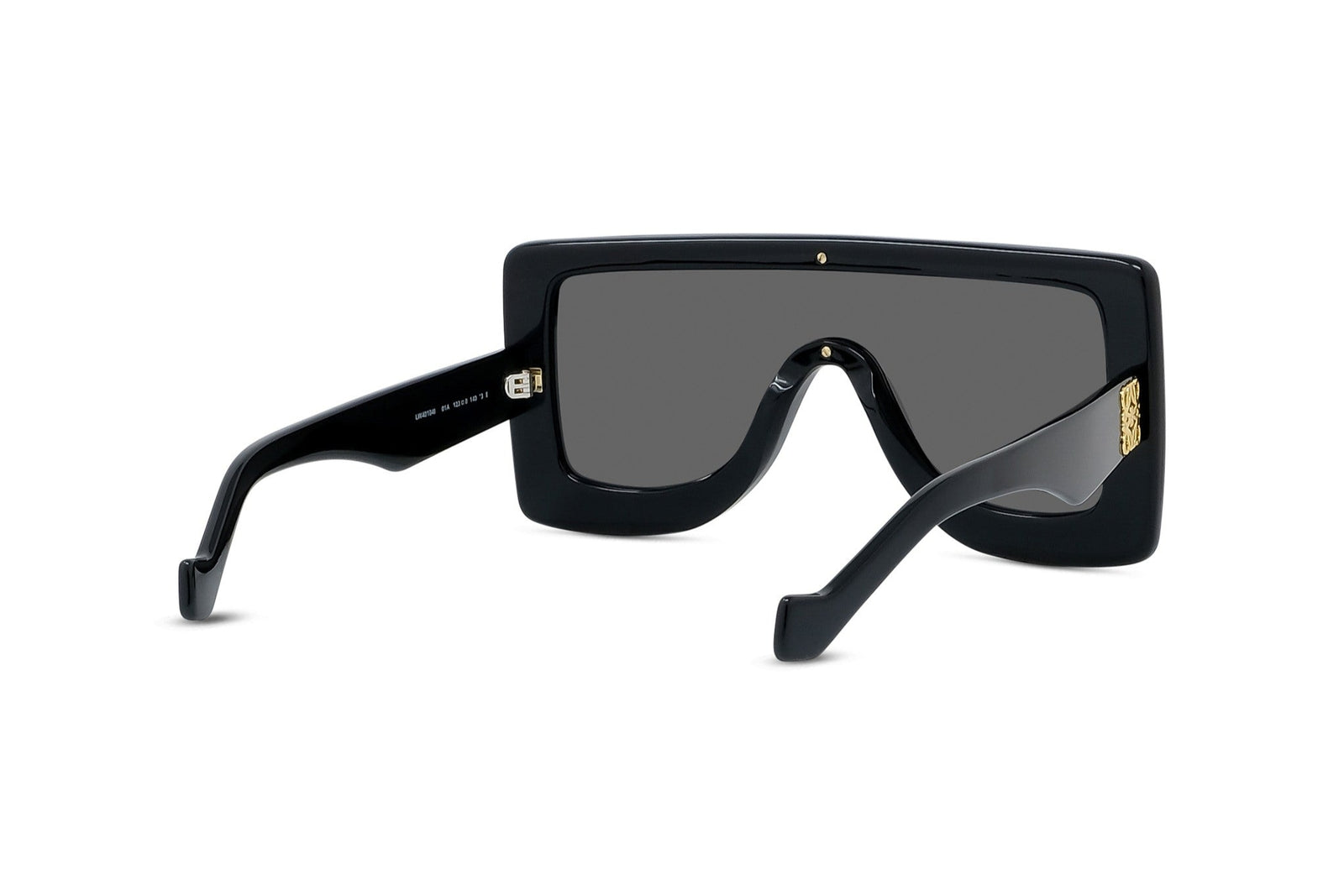 Loewe - Chunky Anagram Black Mask Sunglasses – Good See Co.