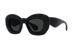 Inflated Black Butterfly Sunglasses