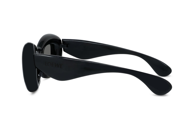Inflated Black Butterfly Sunglasses
