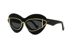 Double Frame Cat Eye Sunglasses