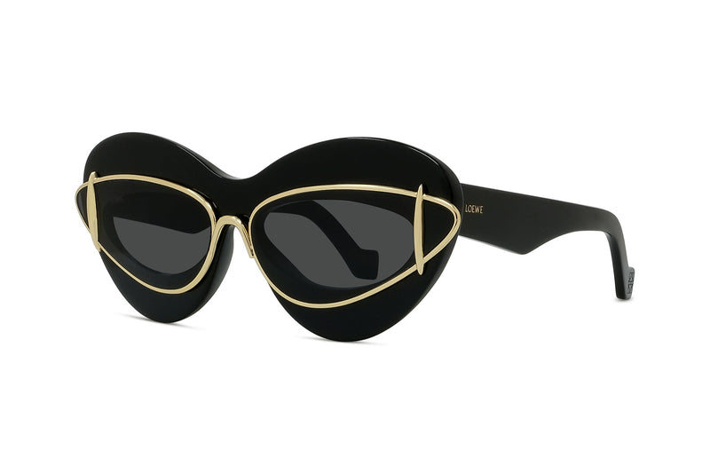 Double Frame Cat Eye Sunglasses