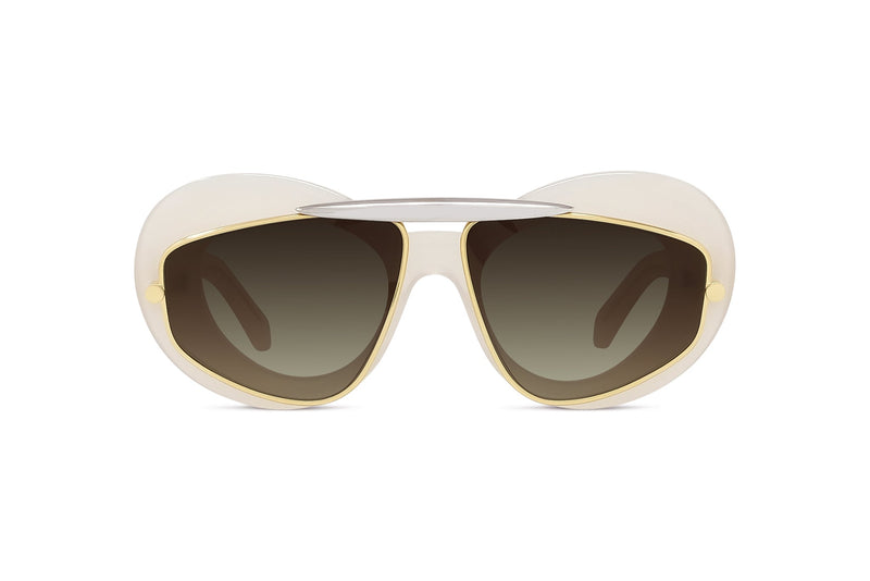 Double Frame Geometric Sunglasses