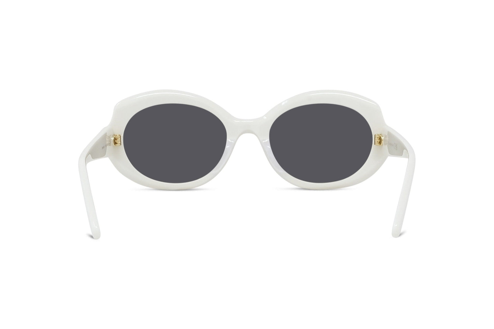 Loewe - Slim White Geometric Sunglasses – Good See Co.