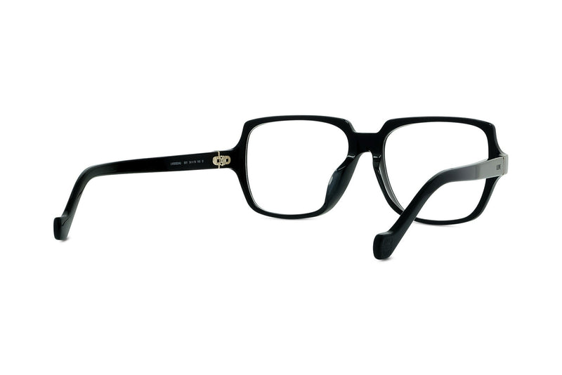 Black Square Eyeglasses