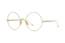 Endura Gold Round Eyeglasses