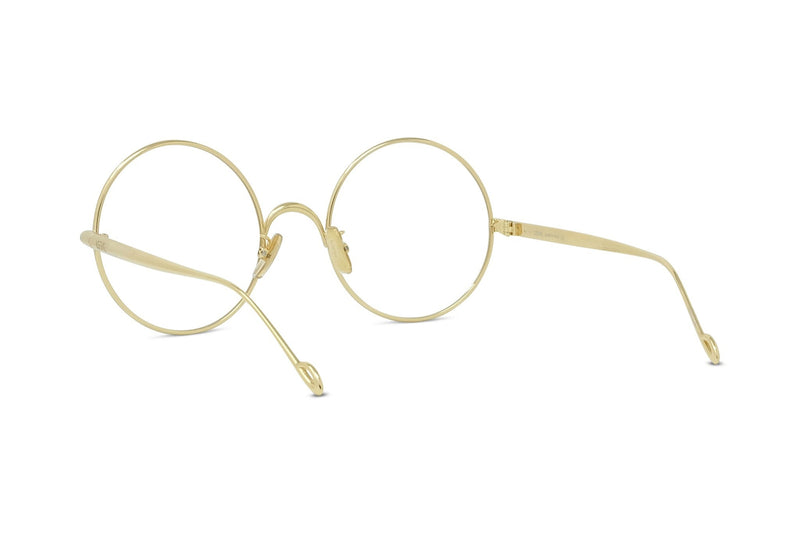 Endura Gold Round Eyeglasses