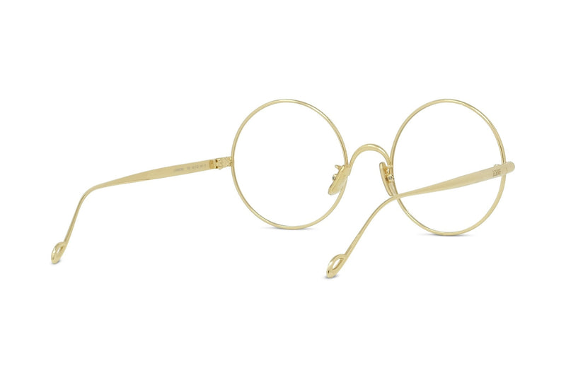 Endura Gold Round Eyeglasses