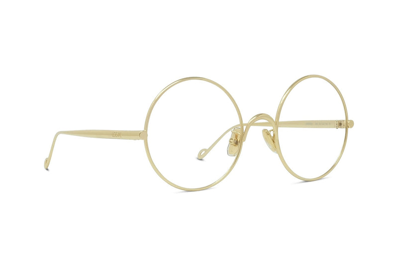 Endura Gold Round Eyeglasses