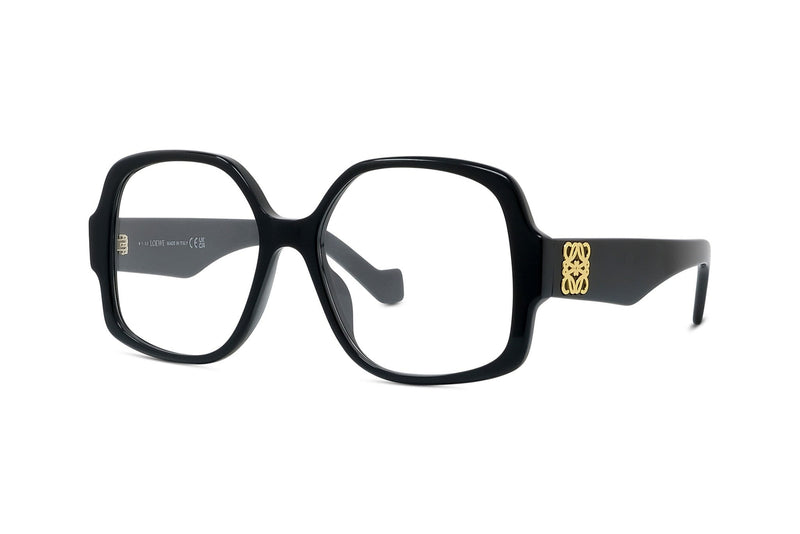 Anagram Black Square Eyeglasses