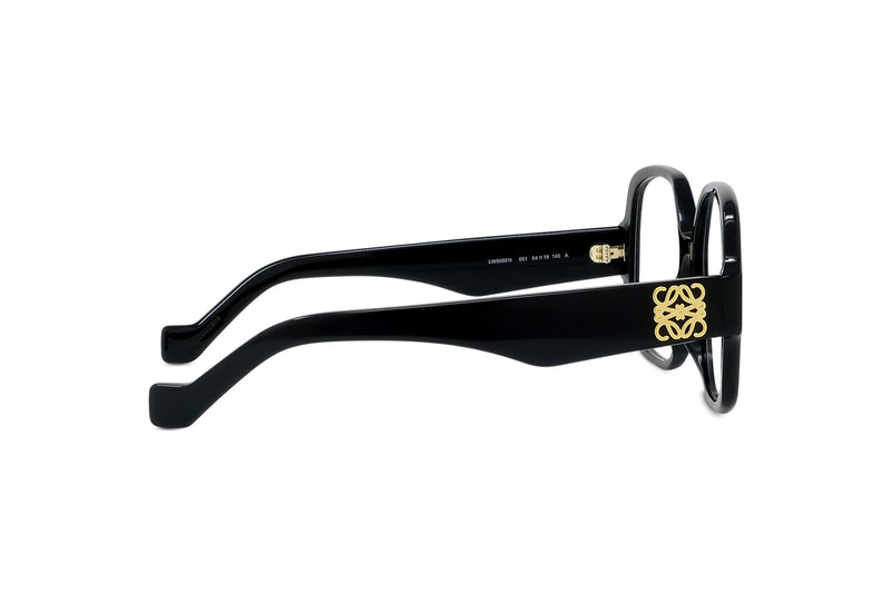 Anagram Black Square Eyeglasses