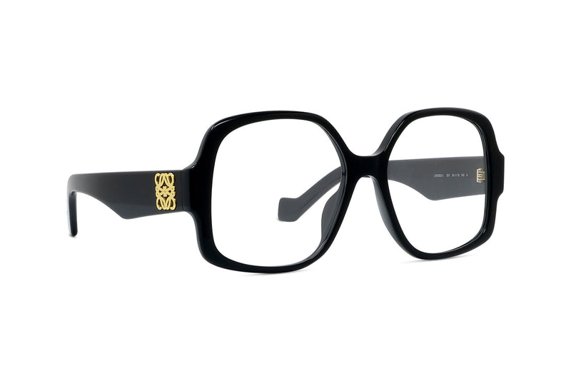 Anagram Black Square Eyeglasses