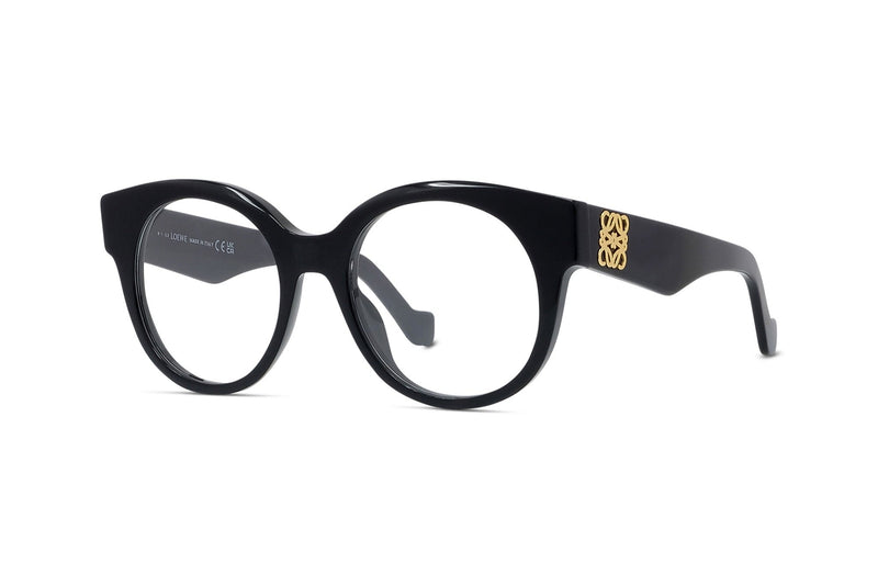 Anagram Black Round Eyeglasses