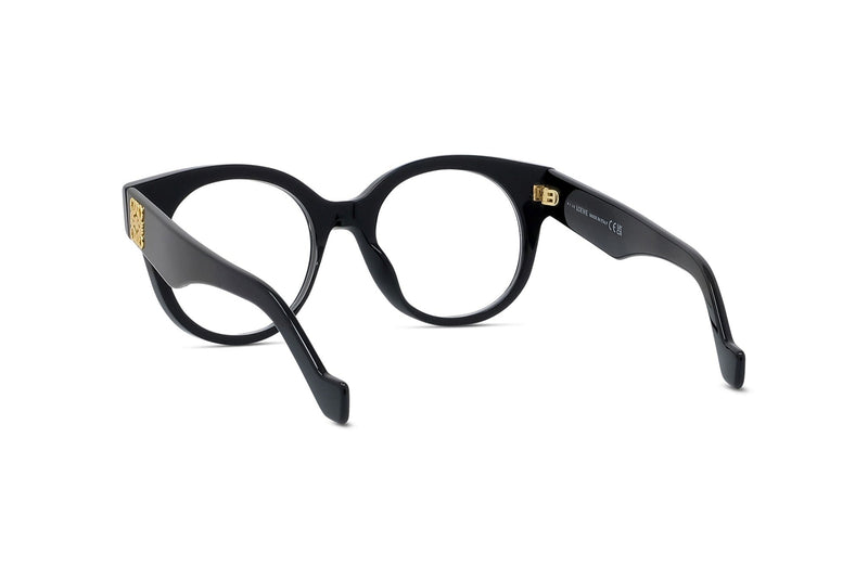 Anagram Black Round Eyeglasses